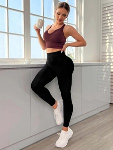 Leggings de fitness pour femmes, séchage rapide, taille haute élastique, style décontracté, design sans couture pour l'été - Product Image 3