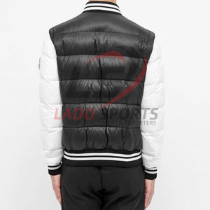 Chaqueta acolchada con cuello levantado de gran tamaño 2023, ropa de invierno de la mejor calidad para hombres con diseño de burbujas - Product Image 3
