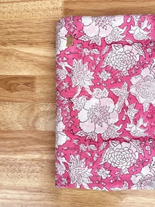 Tela de algodón 100% con estampado de bloques a mano para ropa de vestir al por mayor a precio de fábrica - Product Image 3