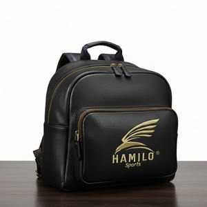 Sac à dos pour ordinateur portable en cuir PU imperméable de qualité supérieure, prix abordable, logo personnalisé, sac à dos d'affaires, sac à dos d'école, 2026 - Product Image 2