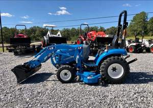 Tondeuse à gazon autoportée LS 2024 avec moteur électrique 27HP 4 temps, mini tracteur tondeuse, chargeur frontal, pelle arrière - Matériel forestier - Product Image 5