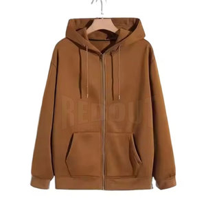 Sweat à capuche baggy épais et chaud 100% coton pour hommes coupe régulière personnalisée respirant fabriqué au Pakistan - Product Image 1