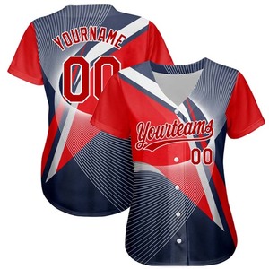 Customized Unisex Baseball Sportswear Breathable Quick Dry Four-Way Stretch Plus Size Short-Sleeved <b>T</b>-<b>Shirts</b> Jerseys Digital - Product Image 6