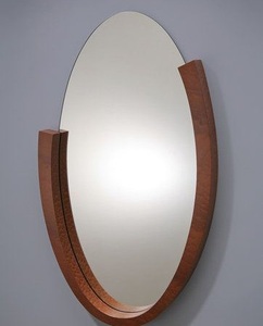 Marco de espejo de pared de madera antiguo de primera calidad con tallas artísticas y acabado elegante para una decoración sofisticada del hogar y la Oficina - Product Image 2