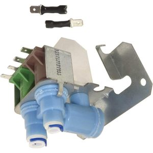 Valve à eau électrique double en plastique pour réfrigérateur 220V, nouvelle, pour usage domestique et hôtelier, remplace WR57X10051 - Product Image 2