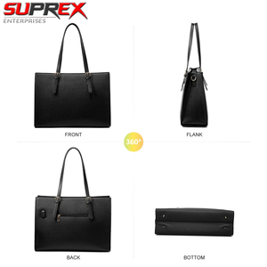 SUPREX Enterprises Custom Womens PU Leather <b>Wristlet</b>/Clutch Bag Large Capacity Office Work Shopping Travel Purse - Product Image 6