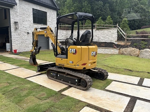 Caterpillar d'occasion pour mini-excavatrice Cat303 303CR, 3 tonnes, machine de construction compacte hydraulique, moteur haute performance - Product Image 4