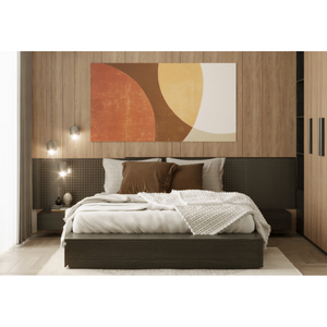 Muebles de hotel de lujo-Juego de cama de hospitalidad Premium Soporte de colchón elegante Marco duradero Cabecero tapizado acolchado Twin XL - Product Image 1