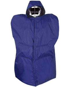 Cape de ligne de touche de football américain personnalisée imprimée par sublimation veste longue imperméable, chaude et coupe-vent avec logo de l'équipe et intérieur - Product Image 2