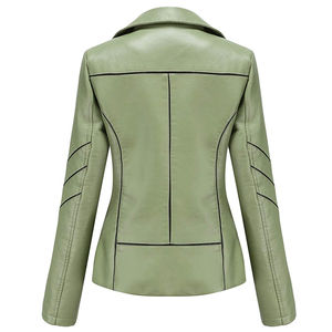 2025 New Fashion <b>Genuine</b> <b>Leather</b> <b>Jacket</b> Women Long Sleeve Autumn <b>Leather</b> for Women Winter <b>Jacket</b> Women's <b>Jackets</b> - Product Image 3