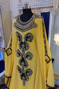 Caftan de soirée jaune doré - Product Image 3