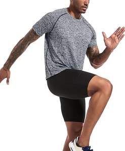 เสื้อยืดออกกำลังกายแขนสั้นซับเหงื่อสำหรับผู้ชายเสื้อซับเหงื่อแห้งสำหรับเล่นกีฬาในยิม - Product Image 2
