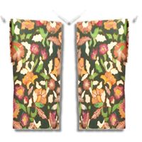 Tissu en peluche non tissé de haute qualité fait à la main, série Flora Fauna d'Indonésie, écologique, léger, en coton Prismisima pour femmes