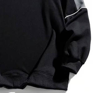 Custom Logo French Terry Thick Heavyweight <b>Oversized</b> <b>Hoodie</b> <b>Men</b> Sweatshirt Drop Shoulder Print Pattern Winter - Product Image 4