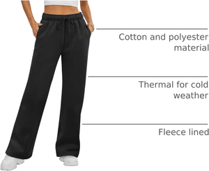 Pantalones de chándal para correr para mujer, fabricación de nueva ropa informal ancha, pantalones de chándal holgados para mujer, pantalones elásticos para mujer - Product Image 4