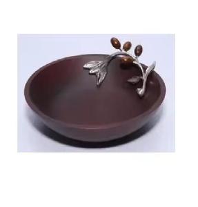 Tazón de resina brillante Premium Crescent Crafts con patrones artísticos multicolores únicos Comedor elegante decorativo para fiesta - Product Image 2