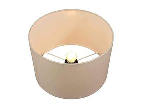 Lampe sur pied en bois de style vintage, magnifique, avec abat-jour en tissu blanc, trépied, style contemporain, vente en gros - Product Image 3