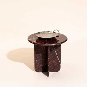 Marble Side Tables Set Handmade Natural <b>Stone</b> Side Table | End Table Modern Furniture for Living Room Bedroom Hotels Event Decor - Product Image 4