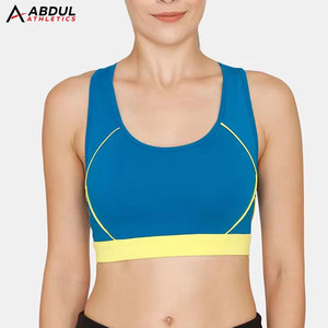 เสื้อชั้นในออกกำลังกายสำหรับผู้หญิง รองรับระดับปานกลางถึงสูง ผ้าไร้ตะเข็บ ระบายอากาศได้ดี แห้งเร็ว เหมาะสำหรับการฝึกซ้อมและไลฟ์สไตล์แอคทีฟ - Product Image 1