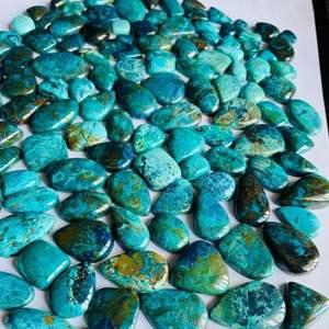 100% naturel Shattukelite Cabochon bleu Agate pierre précieuse AAA Grade taille personnalisée en vrac produit mélange formes pierres précieuses en vrac - Product Image 3