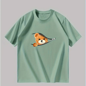 Camisetas de Alta Calidad al por Mayor con Diseño de Bordado Personalizado, 100% Algodón - Product Image 2