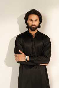 ชุดเดรสคาฟตันลำลองแขนยาวผ้าลินินสไตล์อาหรับ, เสื้อผ้าอิสลาม shalwar kameez - Product Image 5