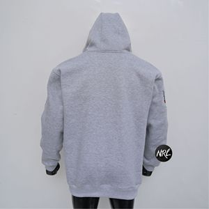 Sudadera con capucha con diseño deportivo y logotipo bordado personalizado, Jersey de algodón 100%, tejido de punto anticontracción con forro para la temporada de invierno - Product Image 4