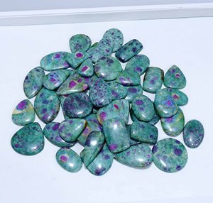 Rubí Natural de alta calidad en fucsita, cabujón de piedras preciosas sueltas, lote al por mayor de piedras preciosas naturales, fabricación de joyas - Product Image 3