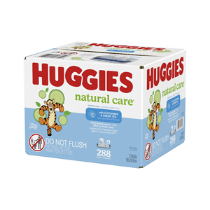 Huggies Natural Care Toallitas sensibles para bebés Sin perfume Hipoalergénico - Product Image 4