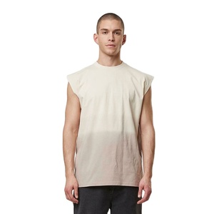 Camiseta sin mangas para hombre, estilo desgastado, de algodón grueso de alta calidad, de secado rápido, ideal para fitness de verano, ¡la más vendida! - Product Image 1