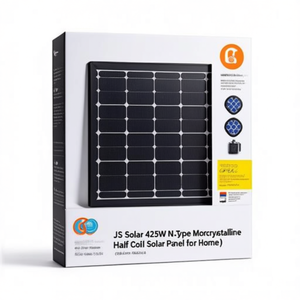 แผงโซลาร์เซลล์ JS Solar 425W แบบโมโนคริสตัลไลน์ N-Type ครึ่งเซลล์ สำหรับบ้าน - Product Image 2