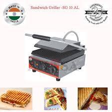 Sandwich Griller Aluminium Plain Plates SG 10 AL-P Commercial Premium Quality Professional Direct From Manufacturer Wholesale - Product Image 4