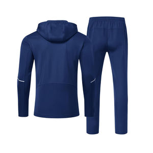 Venta al por mayor logotipo personalizado de calidad superior nuevo diseño al por mayor de manga larga chaqueta de chándal de fútbol ropa deportiva de entrenamiento - Product Image 2