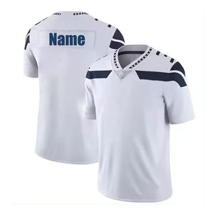 Camiseta de entrenamiento de fútbol americano de manga corta personalizada, Camiseta deportiva con logotipo de equipo, camiseta de fútbol americano - Product Image 2