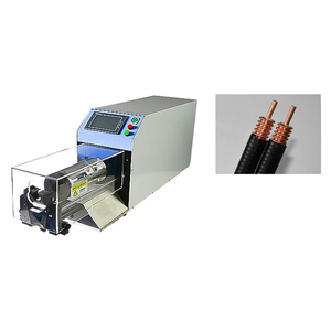 Semi <b>Automatic</b> Rotary Coaxial <b>Wire</b> Cable Stripping Machine Coax Cable <b>Stripper</b> <b>Wire</b> Stripping peeling - Product Image 5