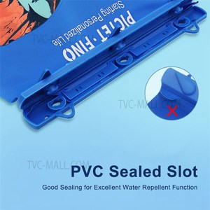 <span class=keywords><strong>PICTET</strong></span>.FINO RH54 IPX8 funda impermeable para teléfono móvil pantalla táctil al aire libre viaje natación teléfono bolsa con correa para el hombro - Product Image 5