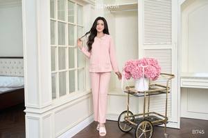 Ensembles de vêtements de maternité confortables pour l'allaitement, respirants, absorbant la transpiration, en tricot côtelé doux, B745 Prix - Product Image 2