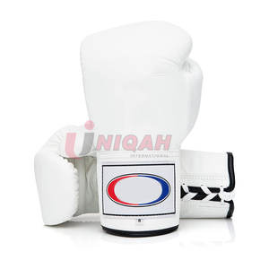 Cómodos guantes de boxeo de cuero impresos por encargo del fabricante profesional para niños 12 Oz y 16oz Equipo de lucha al por mayor - Product Image 1