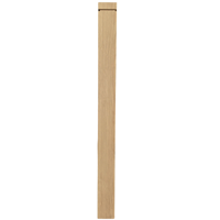 Main courantes d'escalier en bois massif réglables, haute densité, résistantes au déformage, robustes, finitions naturelles pour accessoires de mobilier d'intérieur
