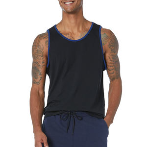 Camiseta sin Mangas Deportiva Transpirable con Logotipo Personalizado para Hombre, para Correr, Informal, Antiestática, de Punto - Product Image 6