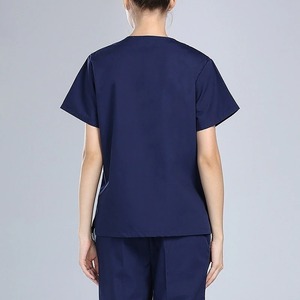 ชุดยูนิฟอร์มโรงพยาบาลแบบใหม่ปี 2025 ชุดยูนิฟอร์มพยาบาลแบบ unisex ชุดสครับแห้งเร็ว ชุดสองชิ้น เสื้อและกางเกง สำหรับพยาบาล แฟชั่น OEM - Product Image 6