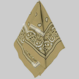 Handmade Custom Logo Printed <b>Bandana</b> Scarves Fashion Accessories for Women Silk Wool Material Handmade Head Wear Hair Cover - Product Image 5