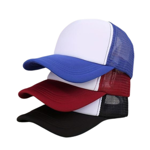 Casquette de camionneur en maille à cinq panneaux de haute qualité avec logo personnalisé Sports d'hiver de style hip-hop à la mode directement au Bangladesh Factory - Product Image 1