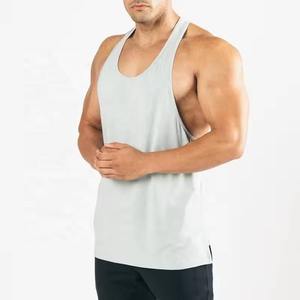 Vente en gros Débardeur de gym en coton de haute qualité personnalisé Débardeur de grande taille pas cher pour hommes sans manches - Product Image 3