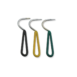 Herramientas de aseo de caballos de forma redonda con gancho de alambre de alta calidad con logotipo personalizado para jinetes ecuestres - Product Image 1