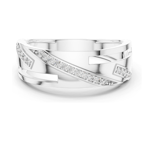 0.151 CT Lab Diamond <b>Ring</b> for Women VVS-VS Clarity 18KT, 14KT, 10KT Gold & 925 <b>Silver</b> Rose, Yellow, White Gold & - Product Image 2