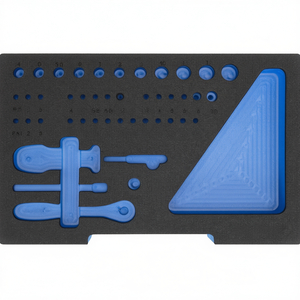 ชุดเครื่องมือ Gedore ขนาด 1/4 นิ้ว (44 ชิ้น) แผ่นโฟมเปล่าสำหรับชุดซ็อกเก็ต - Product Image 2