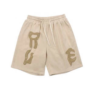 Pantalones cortos de playa de verano con estampado abullonado informal personalizado para hombre al por mayor servicio OEM de alta calidad TIW_SV_29 - Product Image 4