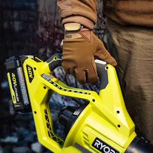 Guantes de trabajo de cuero de invierno ligeros con resistencia al corte Guantes de pantalla táctil hasta la muñeca Protección de manos para uso al aire libre - Product Image 5