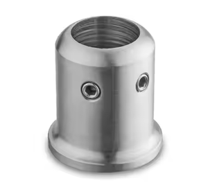 ราวบันไดและราวจับทำจากสแตนเลสที่ทันสมัยสำหรับใช้ในโรงแรมส่วนประกอบบนดาดฟ้ากระจก - Product Image 6